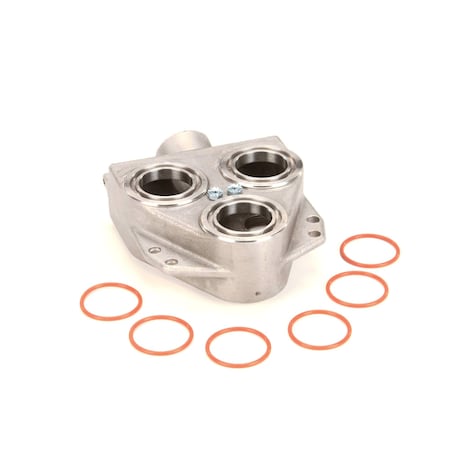 Hatco Front Head with Gaskets, Stainless Steel, 3CS2 R03.17.003.01