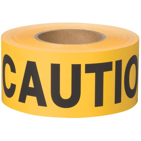 Shurtape Barricade Tape, Caution, Yellow, 2 - 3 m BT 100