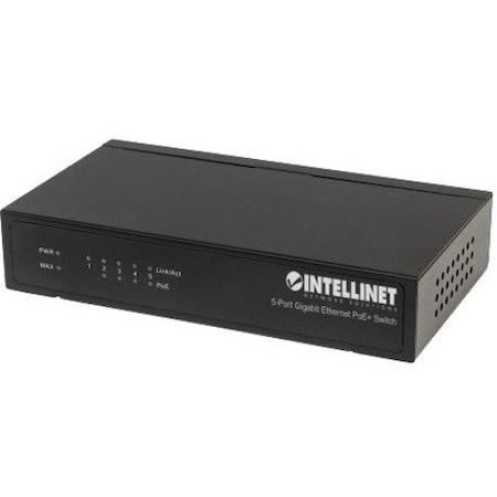 Intellinet Network Solutions PROVIDES POWER AND DATA CONNECTION FOR UP TO 4 POE NETWORK DEVICES .POE POWER BU 561228