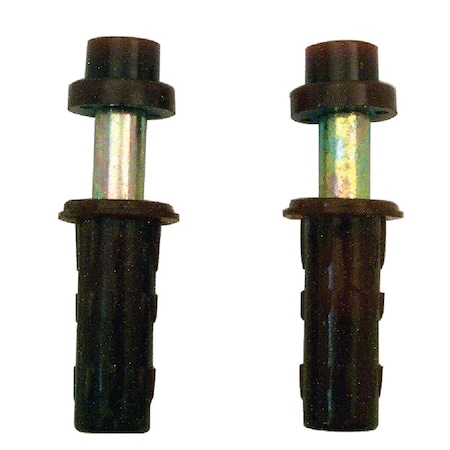 Prime-Line Nylon Base Bifold Doot Top Mount Pivot & Guide, 2PK N 6701