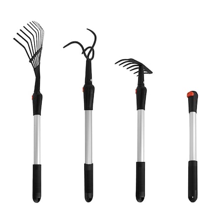 Zenport Cultivator and Rake Garden Multi Tool Bundle, 3PK J0016-K1