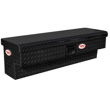 Rki 43SAB 43 in. Aluminum Side Box, Black RKI43SAB