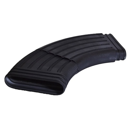 Stealthflow Amerimax Downspout Extension, 15 In L Extended, Vinyl, Black 4631