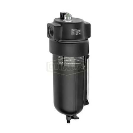 Dixon Series 1 Jumbo Micro-Fog Lubricator with Sight Glass, 1-1/2 in Port, 275 SCFM Flow Rate, 250 psi Pre L17-B00A