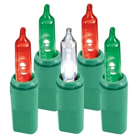 Hometown Holidays Light Set, 48 004 amps W, 70Lamp, LED Lamp, ClearGreenRed Lamp 2337-RGC/U15E326L