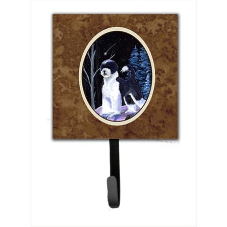 Carolines Treasures Starry Night Portuguese Water Dog Leash Holder Or Key Hook SS8399SH4