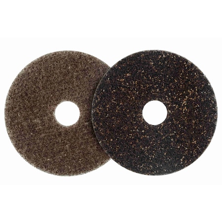 A-Prime Surface Conditioning Discs with Hole, 5in x 7/8, Maroon, 10PK 11180