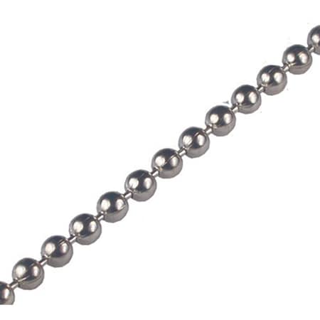 Hillman Metal Silver Beaded Chain 711092