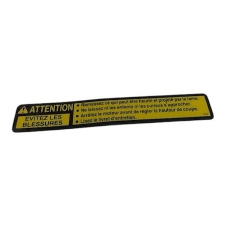 John Deere LABEL, OEM M110982