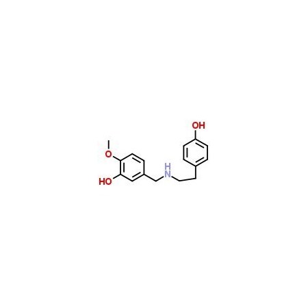 Ak Scientific N-(p-Hydroxyphenethyl)-N-(3-hydroxy-4-methoxy)benzylamine (100mg), CAS 4579-60-6 C405-100mg
