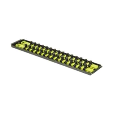 Ernst Manufacturing 8463HV HiVis 18 in. 2 Rail 0.5 in. Drive Socket Boss ERN8463HV