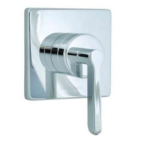 Speakman 3-Way Transfer Valve Trim, Lever Handle, Matte Black CPT-3131-3-MB