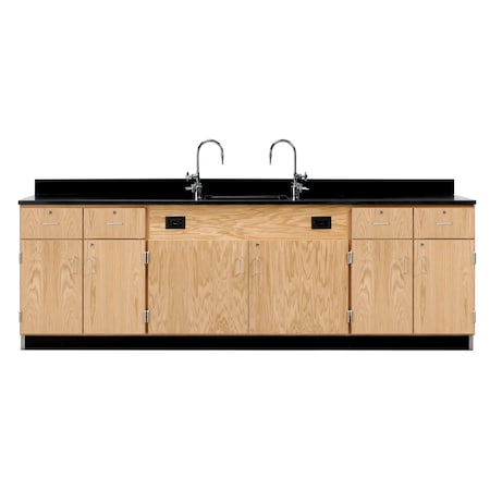 Diversified Spaces Wall Service Bench, 108" W, 36" Height 3226K