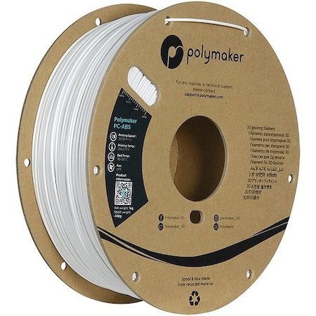 Polymaker Polymaker PC-ABS(1.75mm, 1000g) White PC04002
