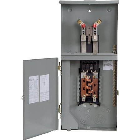 Siemens Load Center, MC, 8 Spaces, 200A, 120/240V AC, Main Circuit Breaker, 1 Phase MC0816B1200RCT