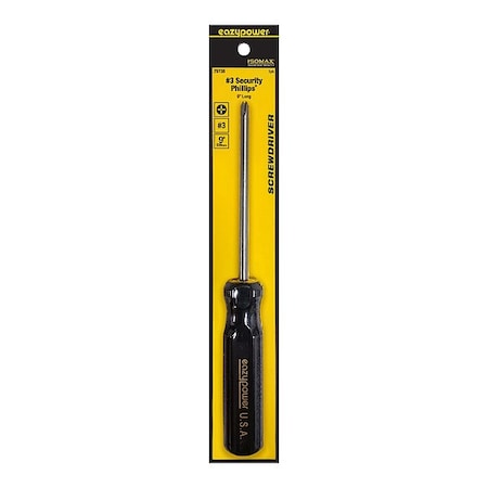 Eazypower Screwdriver, Phillips, #3, Round 79738
