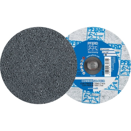 Pferd 3'' Unitized COMBIDISC - Type CDR, SiC Fine W 2SF 48460