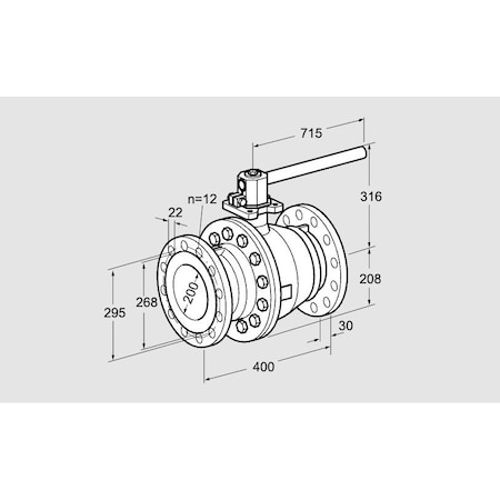 Honeywell Kromschroder VLV, BALL, MAN, AKT 200F160G1 KS03152319