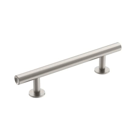 Amerock Radius 3-3/4 in 96 mm Center-to-Center Satin Nickel Cabinet Pull BP36865G10