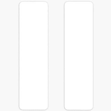 Nashville Wraps White Cookie Backer Cards, 2 x 7.5, 25PK GCBWH27