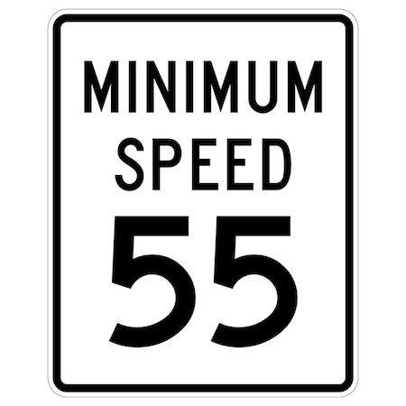 Sign Solutions Usa Traffic Sign, 24 in Width, Aluminum Sign, Vertical Rectangle DUS12DWT2430R2-4P55