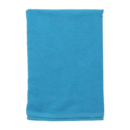 Towelsoft 100% Cotton Loop Terry Beach Towel 30 inch x 60 inch-Aqua HOME-BL1101-AQUA