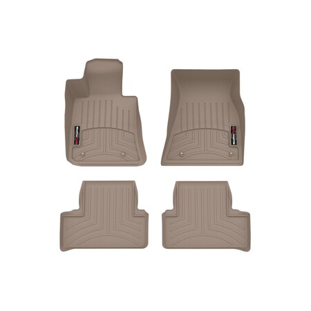 Weathertech Tan, Front and Rear Floorliners 451731-1-2