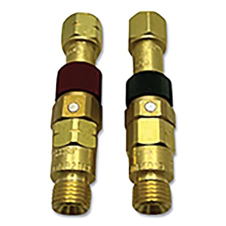 Western Enterprises 312-QDB10 Torch-To-Hose Set W-Check Valves 312-QDB10