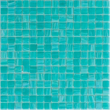 Apollo Tile Celestial 12 in. x 12 in. Glossy Persian Green Glass Mosaic Wall and Floor Tile 20 sqft/case, 20PK APLST88GN413A