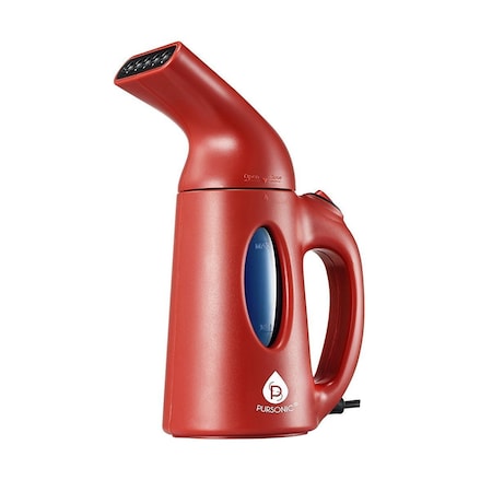 Pursonic Fabric Steamer in Red CS180RD