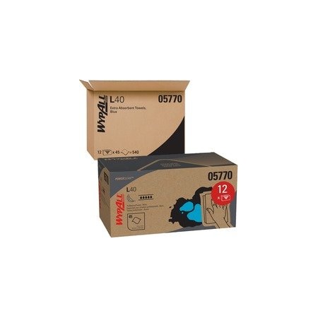 Wypall Paper Towels, White, 12 PK KCC05770