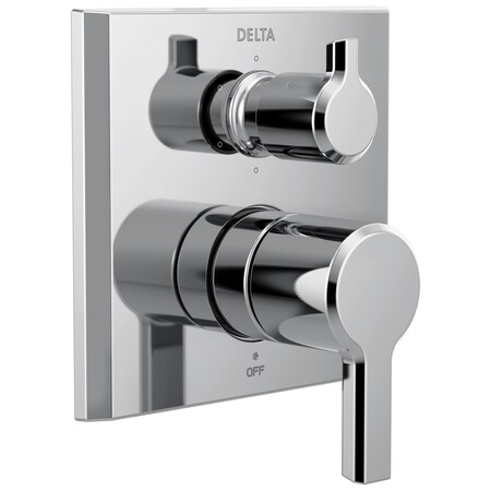 Delta Pivotal: 14 Series Integrated Diverter Trim - 6 Function Diverter T24999-PR