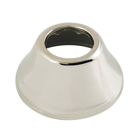 Kingston Brass 1-1/4" ID x 3" OD Bell Flange, Polished Nickel FLBELL11436