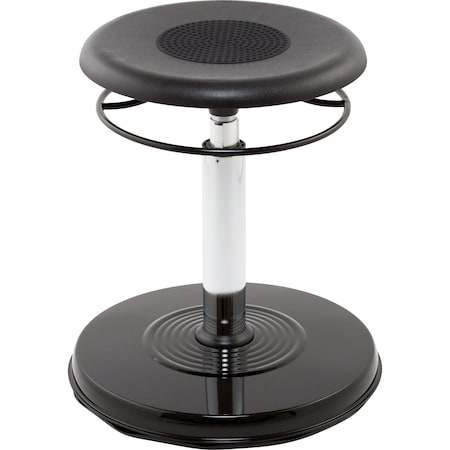 Kore Design Teen/College Student Adjustable Wobble Chair, 18-25in tall, Active Seating, Black 803940