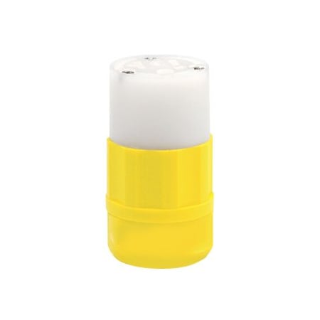 Leviton Industrial Grade Connector 20 Amp, 250 Volt 5469-CY