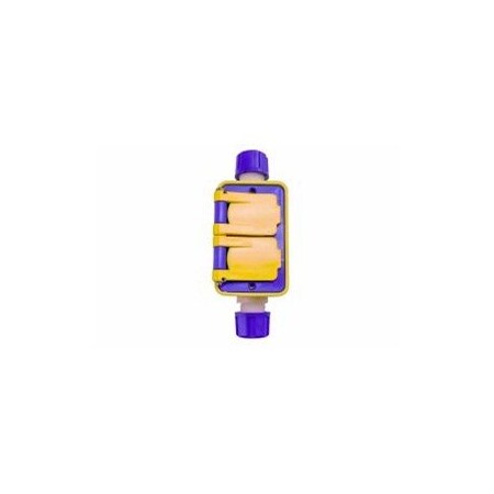 Ericson Electrical Box, Outlet Box Type, 2 Gangs, Thermoplastic Elastomer, Rectangular Shape 6100-F