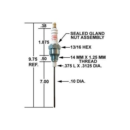 Crown Engineering Crown Igniter I-33-6 w/7in Tip CA498
