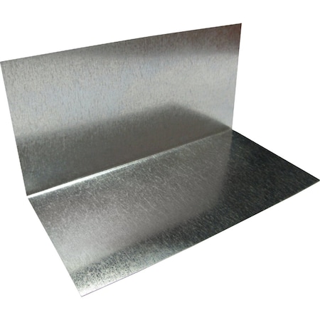 Klauer 4''x8'' Galvanized Pre-Bent Step Flashing Shingle, 100 Count 31477-GV10