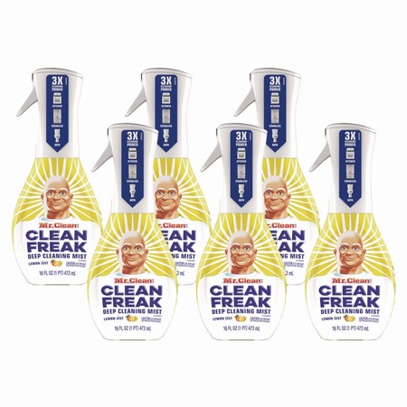 Mr. Clean All Purpose Cleaner, 16 oz. Trigger Spray Bottle, Lemon, 6 PK 79129