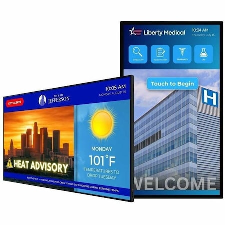 Planar URP862, 86IN DIAGONAL UHD DISPLAY, DIRECT-LED LCD, 700-NIT, HDR, 24X7, MU 998-4233-00