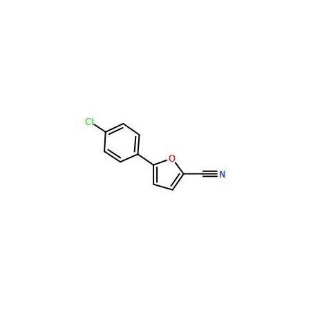 Ak Scientific 5-(4-Chlorophenyl)-2-furonitrile (1g), CAS 52939-07-8 5006AE-1g