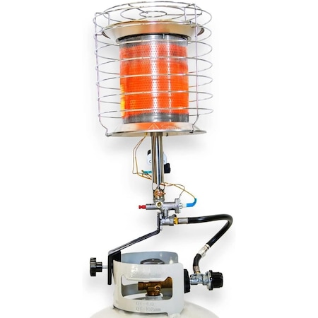 Avenger 360-Degree Infrared Tank Top Propane Heater, 42,000 BTU FBDTP360