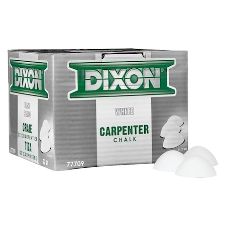 Dixon Ticonderoga CARPENTERS CHALK WHITE 77709
