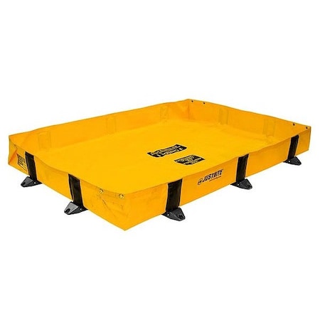 Justrite Containment Berm, 10 11/16 ft L, PVC 28378