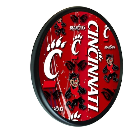 Holland Bar Stool Co University of Cincinnati 13" Solid Wood Sign WSgnPBlkCincin