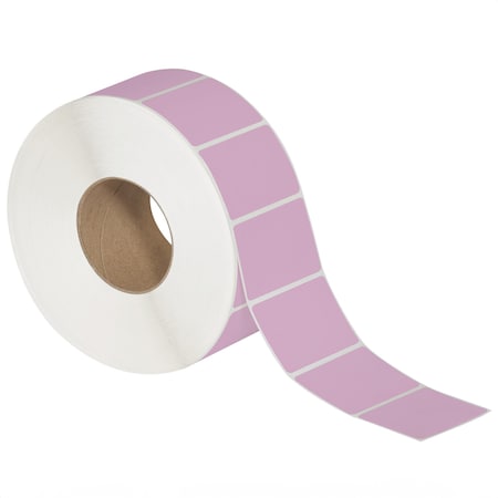 Tape Logic 3 x 2in Pink Thermal Transfer Labels THL134PK