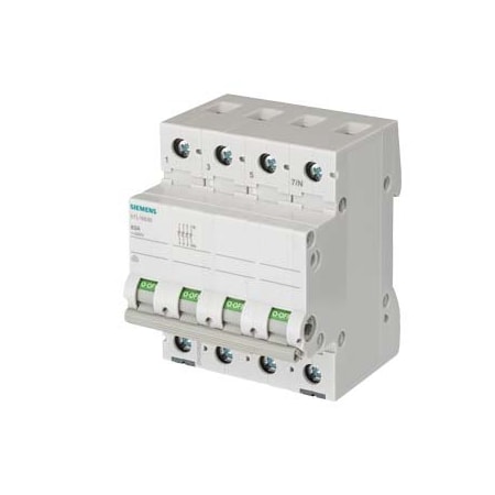 Siemens switch disconnector on-off switch 40 A 3-pole + N 5TL1640-0