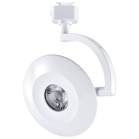 Satco Orb LED Track Head 12 Watt CCT Selectable 36 Degree Beam Angle J-Style White 120 Volt JH5073