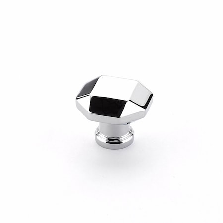 Schaub 1-1/4in Menlo Park Cabinet Knob Polished Chrome Finish 531-26
