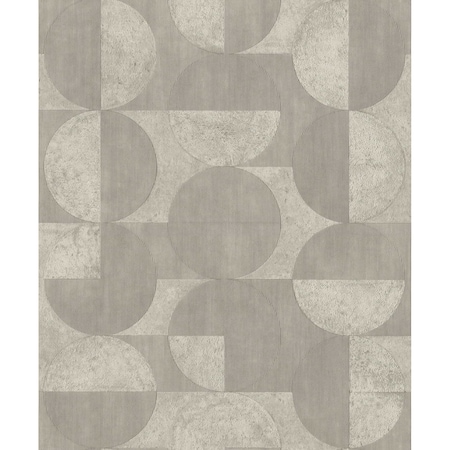 Advantage Barcelo Grey Circles Wallpaper 2980-521351